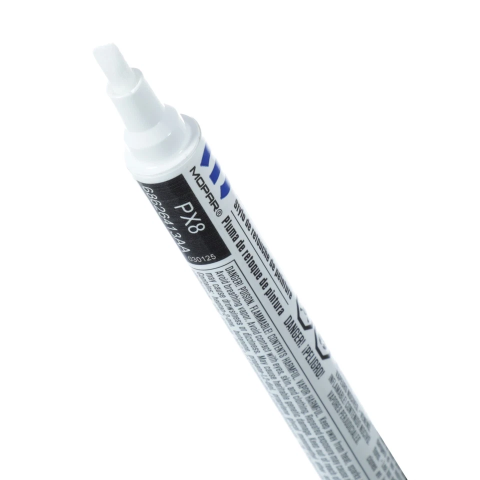 JEEP DODGE CHRYSLER PX8 BRILLO TONO NEGRO RETOQUE PINTURA BOLÍGRAFO Y PINCEL NUEVO MOPAR Foto 2 de 4