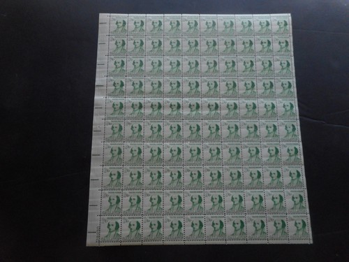 Scott 1279, 1/14 cent, Albert Gallitan, Sheet