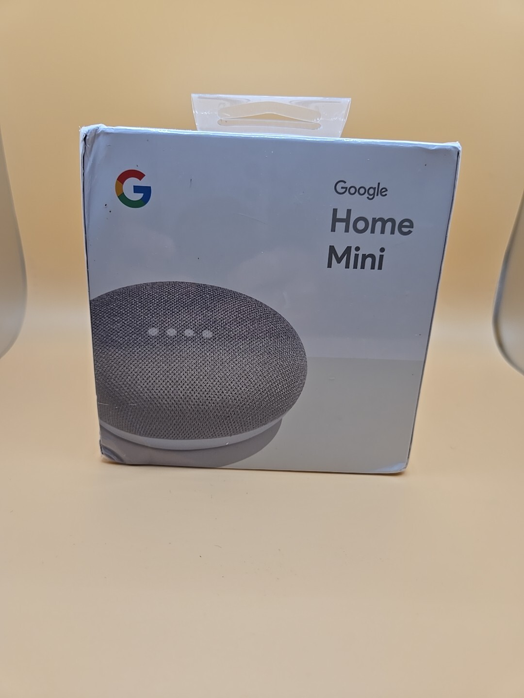 Google Home Mini Smart Speaker with Google Assistant - Chalk (GA00210-US)-image