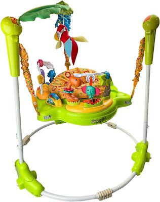 Fisher Price Rainforest Jumperoo Baby Jungle Theme Baby Bouncer