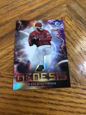 SAM BACHMAN 2021 Bowman Chrome Genesis Purple REFRACTOR 48/250 ~ ANGELS