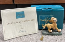 Disney WDCC The Lion King Simba COA Brand New w/ Box Vintage Exclusive