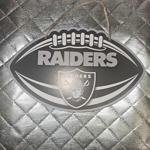 NFL Las Vegas Raiders Wooden Sign