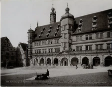 Zelder, Germany, Rothenburg o. T. Rathhaus Vintage Print, Germany Photomechan