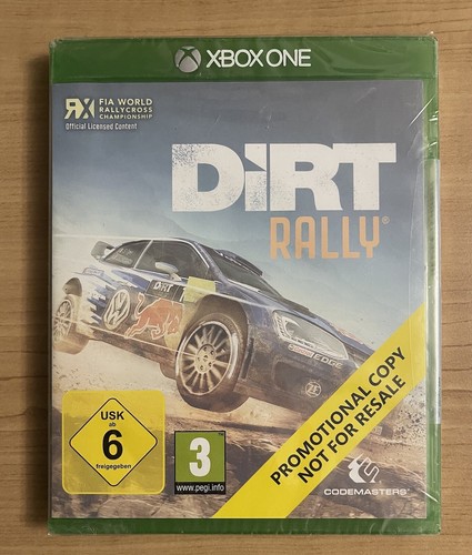 DiRT Rally Xbox One Racing Videospiel Promo Kopie brandneu versiegelt