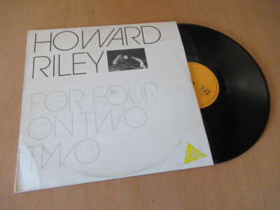 HOWARD RILEY for four on two PIANO JAZZ FREE - YES TO JAZZ Portugal Lp 1984