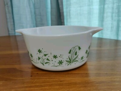 Vintage 1961 PYREX 474-B Promotional Bride's Casserole Dish 1.5 Quart ...