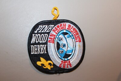 2014 Dan Patch District Pine Wood Derby Boy Scouts of America BSA Patch
