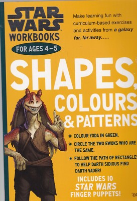 Star Wars Workbooks: Shapes Colours & Patterns - Ages 4-5 Learning Activity Book
