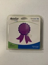 Brand New AccuCut SlimLine Die “Grand Prize Ribbon” #40009 Sealed