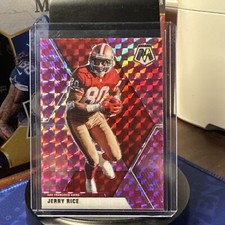 2020 Panini Mosaic - Mosaic Camo Pink Prizm #178 Jerry Rice San Francisco 49ers