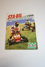 1999 Bobby Bob Cleveland STA-BIL Snapper Lawnmower Racing USLMRA Pocket Schedule