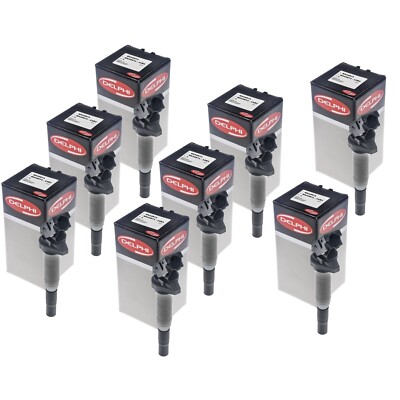 Set of 8 Delphi Ignition Coil GN10571 For BMW Mini 135i 135is 228i 2001