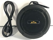 Jim Beam Black portable Wireless Bluetooth Speaker, with Carabiner Clip,Cable