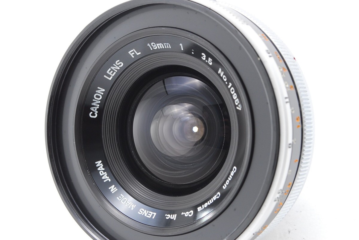 N MINT] Canon FL 19mm f3.5 Wide Angle Lens For FD SLR Camera