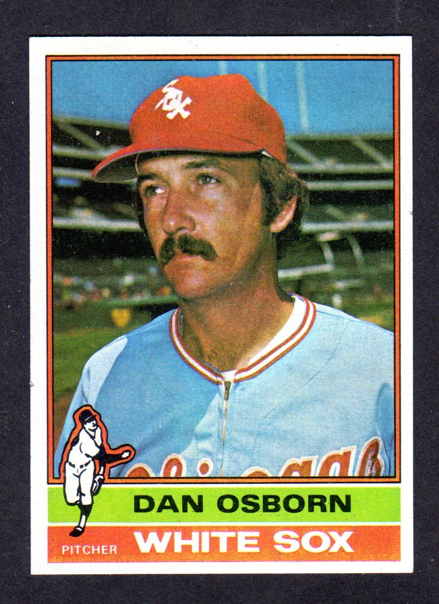 1976 TOPPS #282  Dan Osborn  CHICAGO WHITE SOX  NM  A