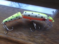 Custom Painted Rapala Jointed J-11  Lemon Squeeze