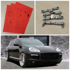 Koppelstangen Airmatic Tieferlegung Luftfahrwerk für Porsche Cayenne 9PA TÜV