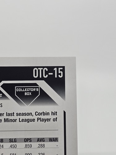 2023 Topps CORBIN CARROLL variazione immagine SSP Rookie oversize RC Diamondbacks - Foto 8 di 10