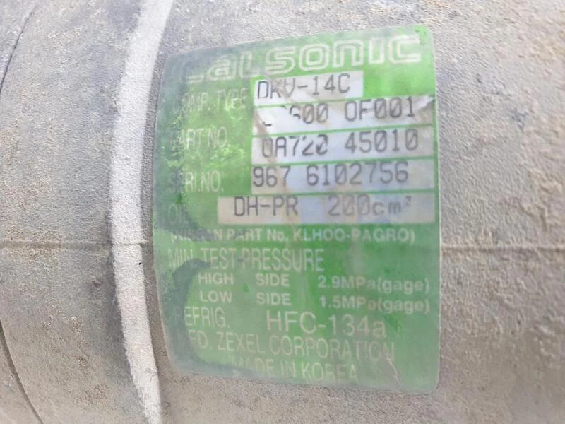 926000F001 compresor del aire acondicionado para NISSAN TERRANO TERRANO.II (R20) - Imagen 3 de 4