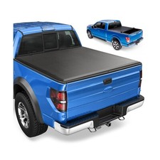 Soft Roll-up Truck Bed Tonneau Cover For Honda Ridgeline 17-25,Fleetside 5ft 64"
