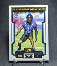 Tre'vius Hodges-Tomlinson Rookie RC 2023 Score Card #391 Los Angeles Rams. rookie card picture