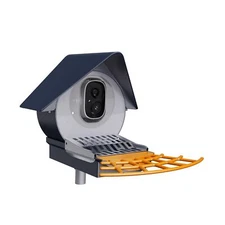 Smart Camera Bird Feeder with Squirrel Proof Seed Guard, AI Identif... Fast Ship