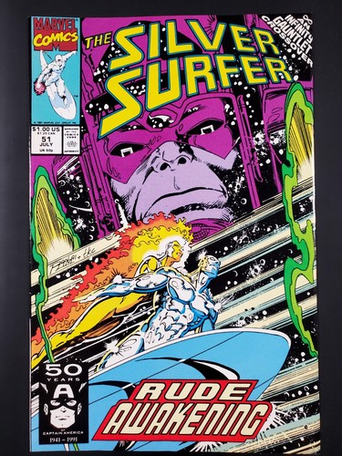 Silver Surfer #51 Edizione Diretta Marvel Comics 1991 - Foto 2 di 14