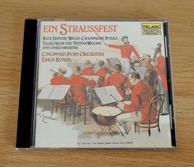 Ein Straussfest * Cincinnati Pops Orchestra, Erich Kunzel | 1985 Pressing USA