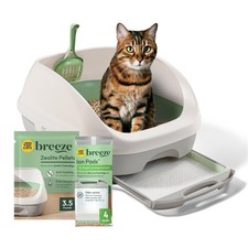 Purina Tidy Cats Litter Box System, BREEZE System Starter Kit Litter Box, Lit...
