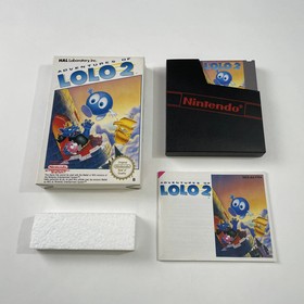Nintendo NES Adventures Of Lolo 2 FRA Quasi neuf