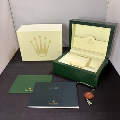 ROLEX Watch Box Case 39137.04 Booklet of DATEJUST 100%Authentic YZ8898