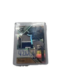 2018 Panini Elite Extra Edition D.J. Wilson Chicago Cubs Patch Autograph FTSA-DW