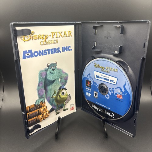 Disney Pixar Monsters Inc. Sony PlayStation 2 Video Game W/instructions VG