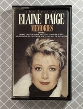 The Best of Elaine Paige, Audio Cassette Tape Album, 1987 Telstar Records