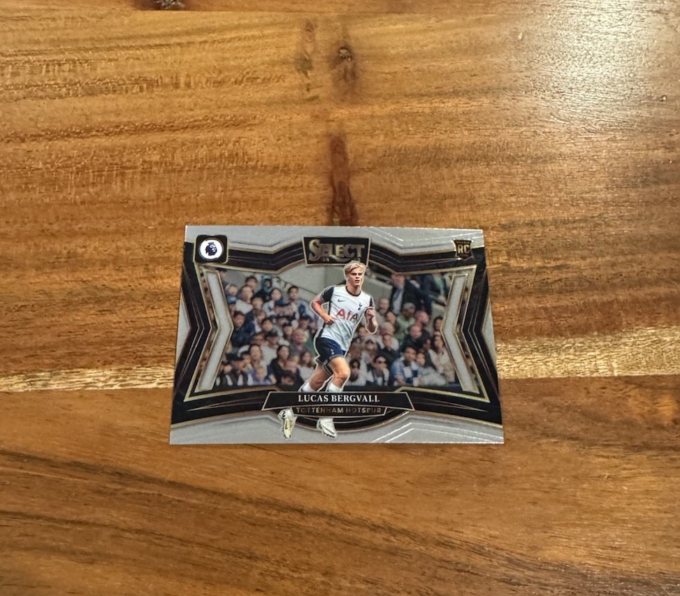 Lucas Bergvall 2024-25 Panini Select Premier EPL Field Level SP