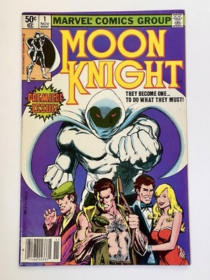 Moon Knight #1 Marvel Comics 1980 Sienkiewicz High Grade 1st Appearance Bushman