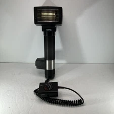 SUNPAK AUTO 611 THYRISTOR Handle Mount Film Camera Photo Flash AC/DC Tested