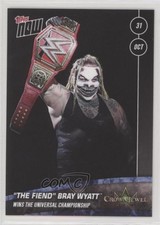 2019 Topps Now WWE Topps Online Exclusive The Fiend Bray Wyatt #77 0ss5