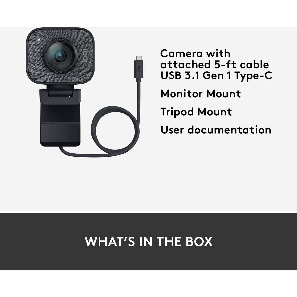 STREAMCAMPLUS WEBCAM GRAPHITE 097855153210 97855153210| eBay