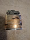 Vintage 1950s Auer Champion Lighter With Chinese Cottage Engraving — photo 1