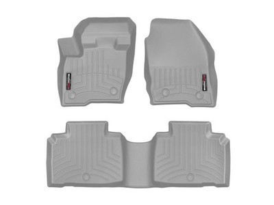 WeatherTech FloorLiner for 2019-2023 Lincoln Nautilus - 1st & 2nd Row, Grey