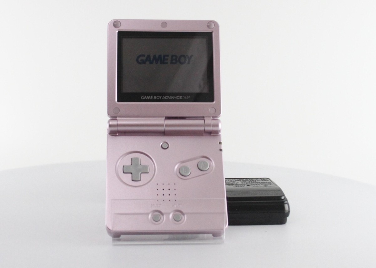 Nintendo Game Boy Advance SP Handheld System - Pearl Pink