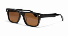 Oliver Peoples N.04 Sun Sunglasses Black/Brown 53-19-145mm With Case New