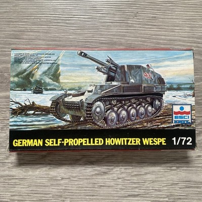 ESCI 1/72 German Self-Propelled Howitzer Wespe Tank Model Kit 8004
