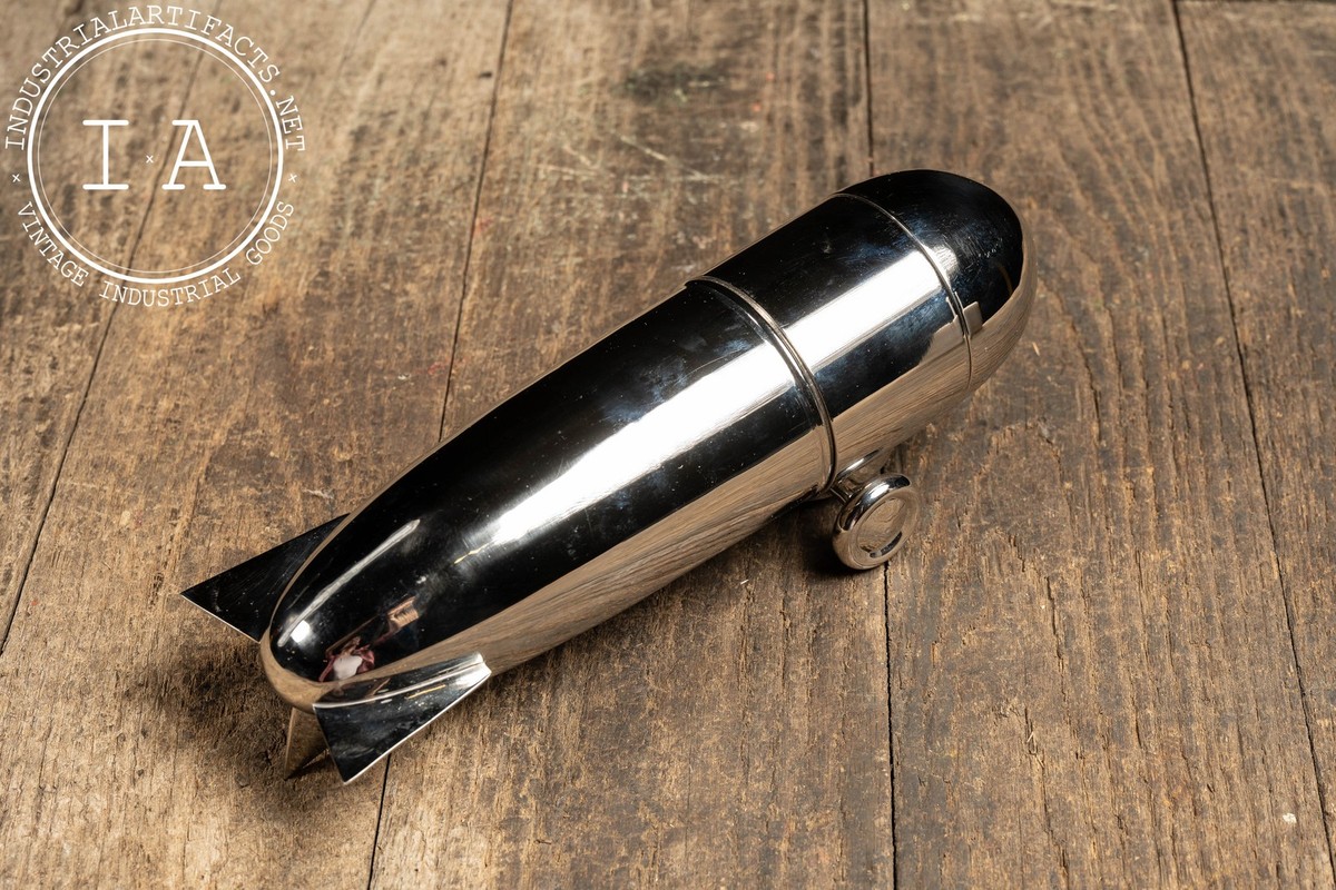 Art Deco-Inspired Silverplate Zeppelin Cocktail Shaker | eBay