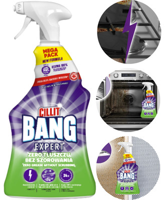 Cillit Bang Power Spray 900ml Küchenreiniger Fettlöser Extra Stark