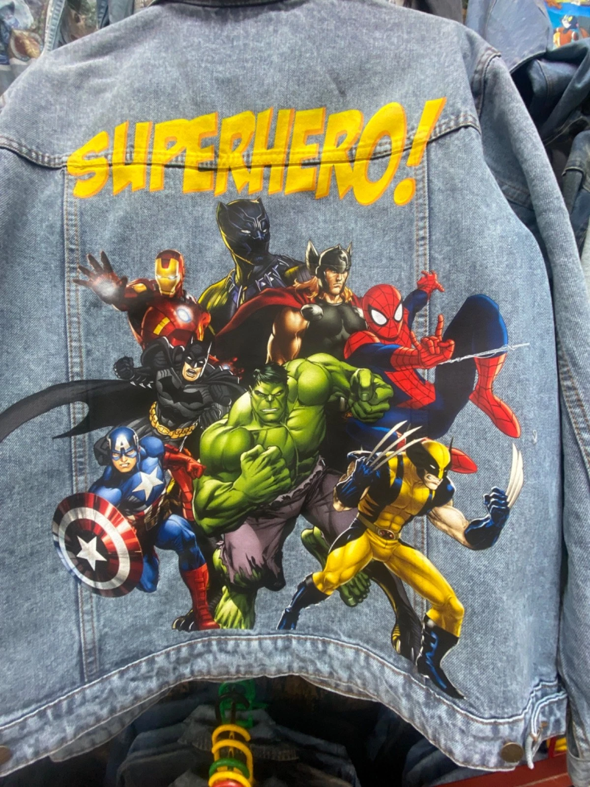 Denum jacket superhero
Opens in a new window or tab