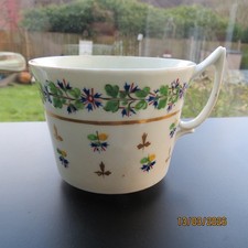 Fine Regency Derby Angouleme Sprigs Cornflower Porcelain cup  C 1806+