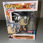 Funko Pop! Dragonball Super - Goku Ultra Instinct w/ Kamehameha 2022 NYCC Con Ex